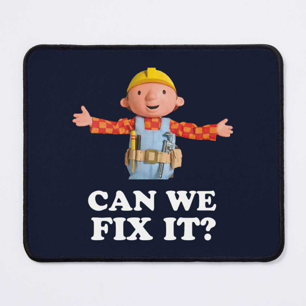 Mouse Pad Bob The Builder Can We Fix It 11.8 X 9.8 Inch Computer Mat Gaming Office Mousepad 7802738190175