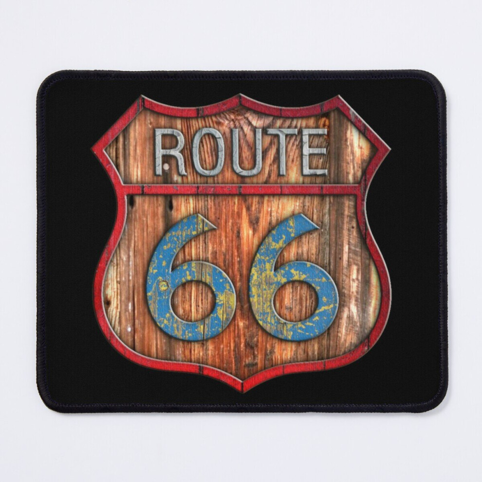 Mouse Pad Route 66 - Historic Route 66 - Route 66 Signs 11.8 X 9.8 Inch Computer Mat Gaming Office Mousepad 7802738160147