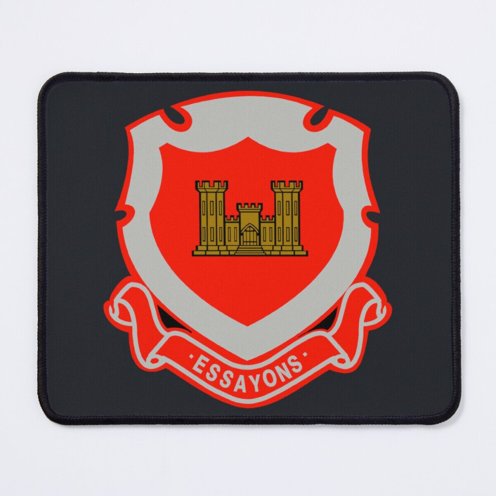 Mouse Pad United States Army Corps Of Engineers 11.8 X 9.8 Inch Computer Mat Gaming Office Mousepad 7802738135183