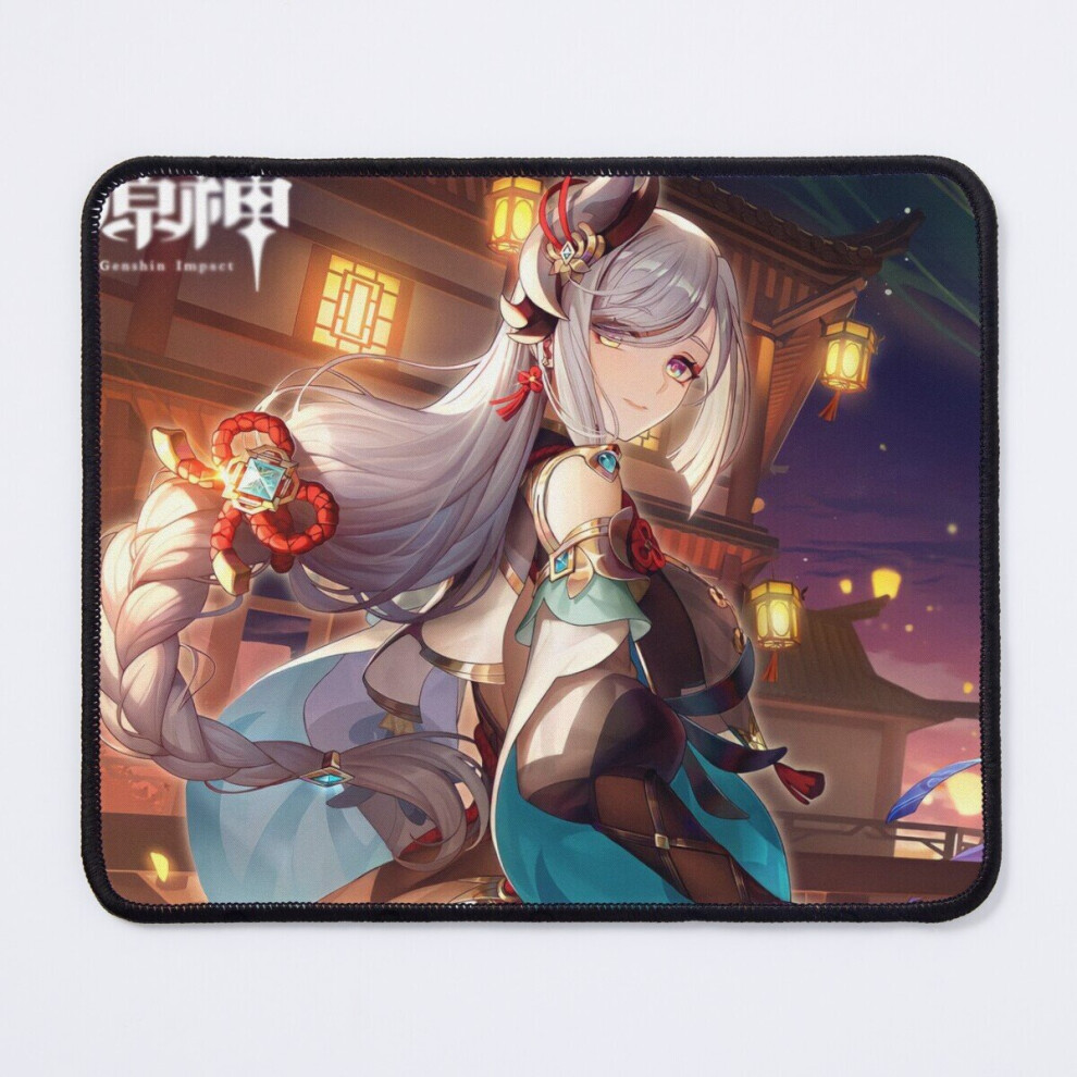 Mouse Pad Shenhe - Genshin Impact 11.8 X 9.8 Inch Computer Mat Gaming Office Mousepad 7802738203448