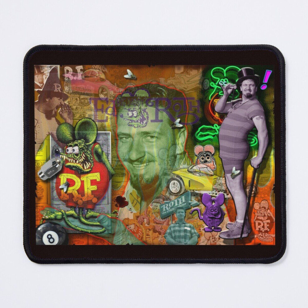 Mouse Pad Ed "Big Daddy" Roth 11.8 X 9.8 Inch Computer Mat Gaming Office Mousepad 7802738151299