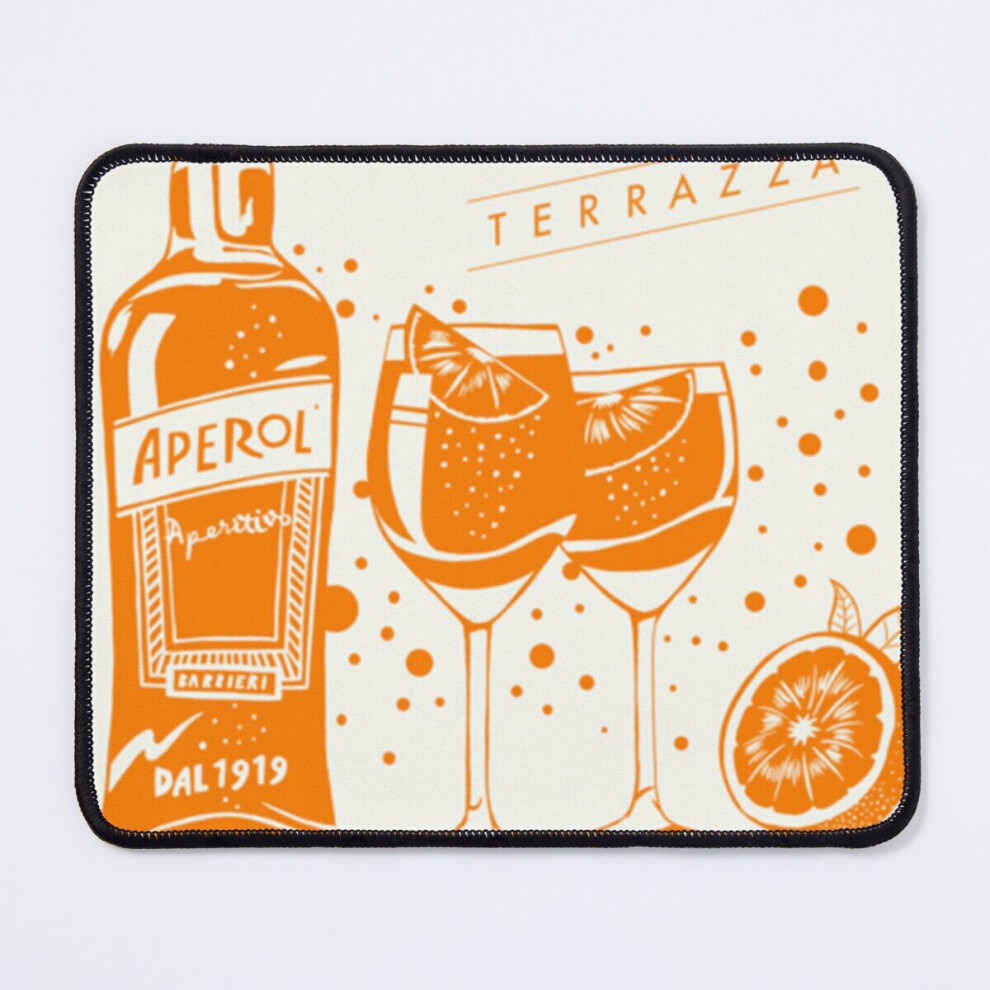 Mouse Pad Aperol Spritz 11.8 X 9.8 Inch Computer Mat Gaming Office Mousepad 7802738167375