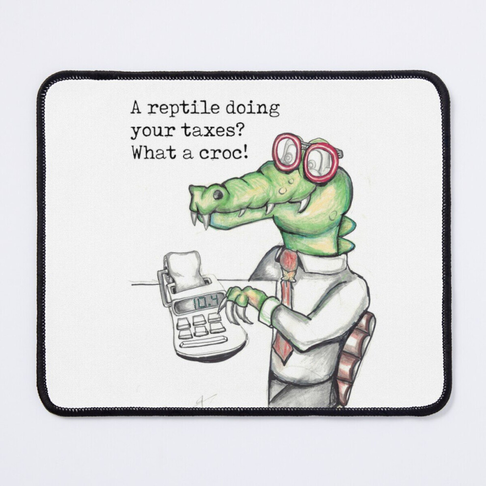 Mouse Pad What A Croc! 11.8 X 9.8 Inch Computer Mat Gaming Office Mousepad 7802738185478