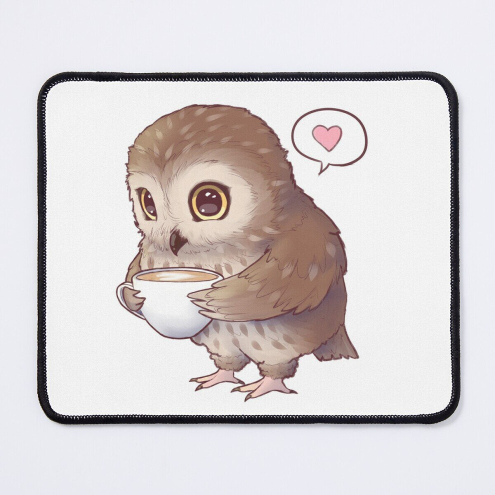 Mouse Pad Night Owl 11.8 X 9.8 Inch Computer Mat Gaming Office Mousepad 7802738184754