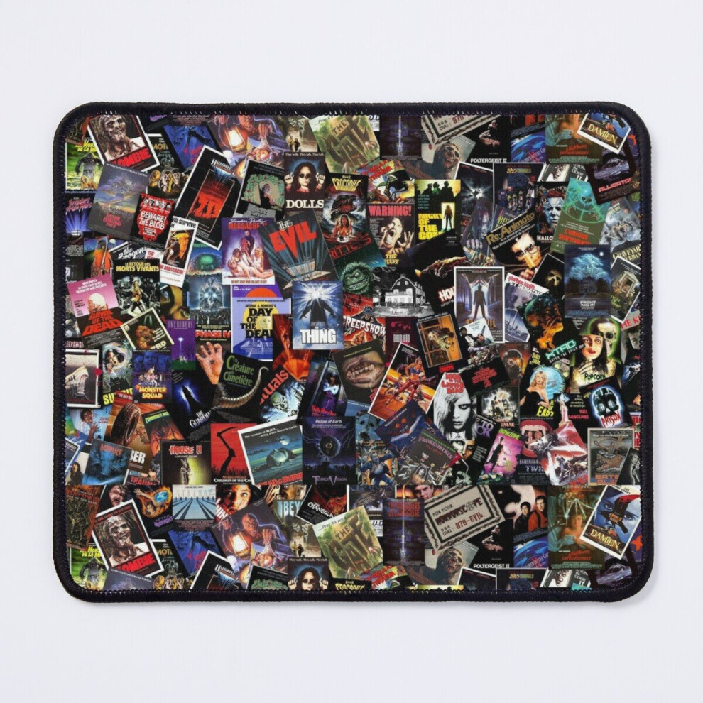 Mouse Pad Movie Horror Poster Montage 11.8 X 9.8 Inch Computer Mat Gaming Office Mousepad 7802738127775