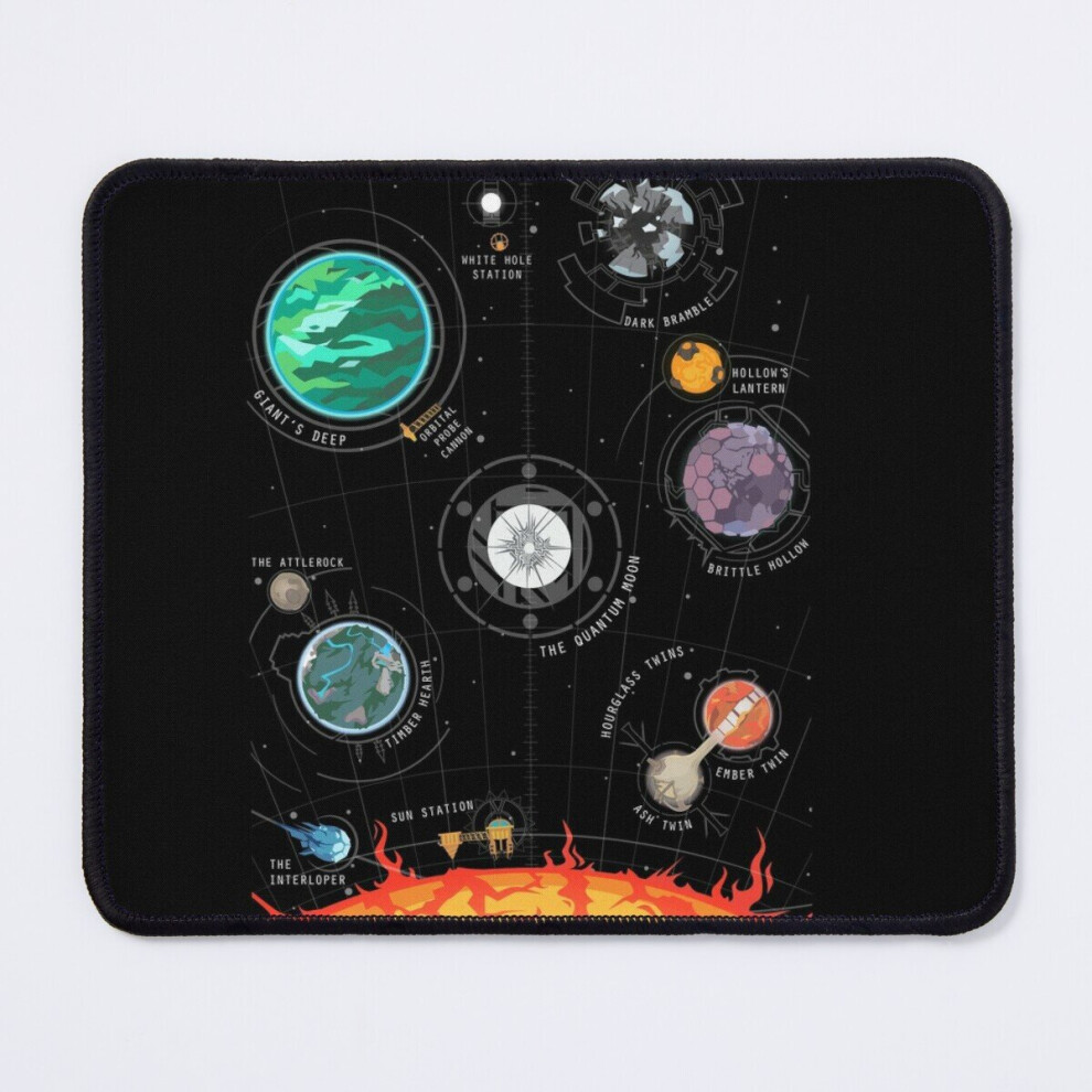 Mouse Pad Outer Wilds System 11.8 X 9.8 Inch Computer Mat Gaming Office Mousepad 7802738109306