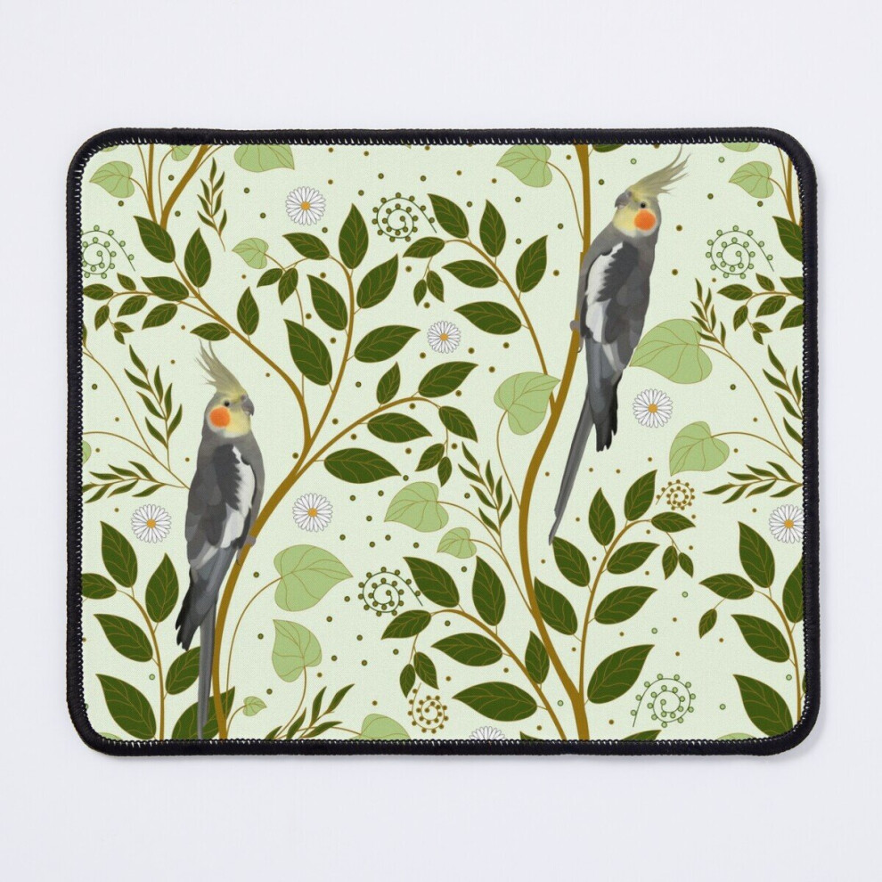 Mouse Pad Cockatiel Parrots Pattern 11.8 X 9.8 Inch Computer Mat Gaming Office Mousepad 7802738204728