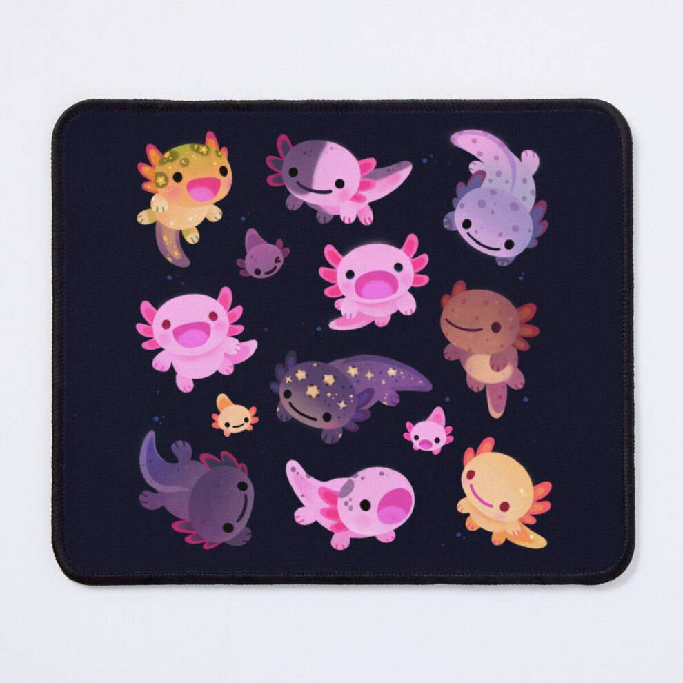 Mouse Pad Happy Axolotl 11.8 X 9.8 Inch Computer Mat Gaming Office Mousepad 7802738108552