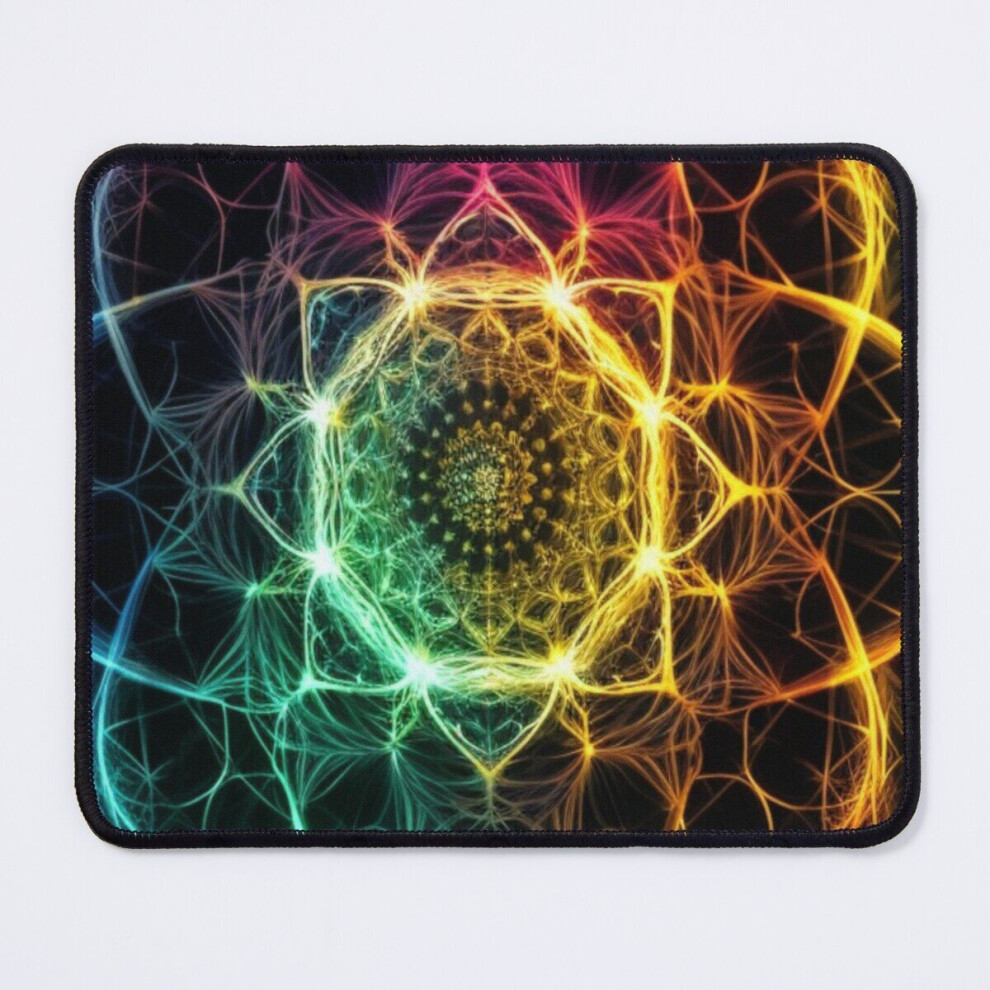 Mouse Pad Radiant Sacred Geometry Spiralution 11.8 X 9.8 Inch Computer Mat Gaming Office Mousepad 7802738164008