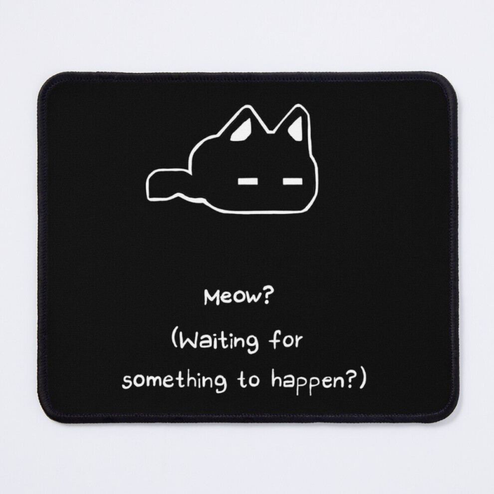 Mouse Pad Omori - Waiting For Something To Happen? 11.8 X 9.8 Inch Computer Mat Gaming Office Mousepad 7802738109023