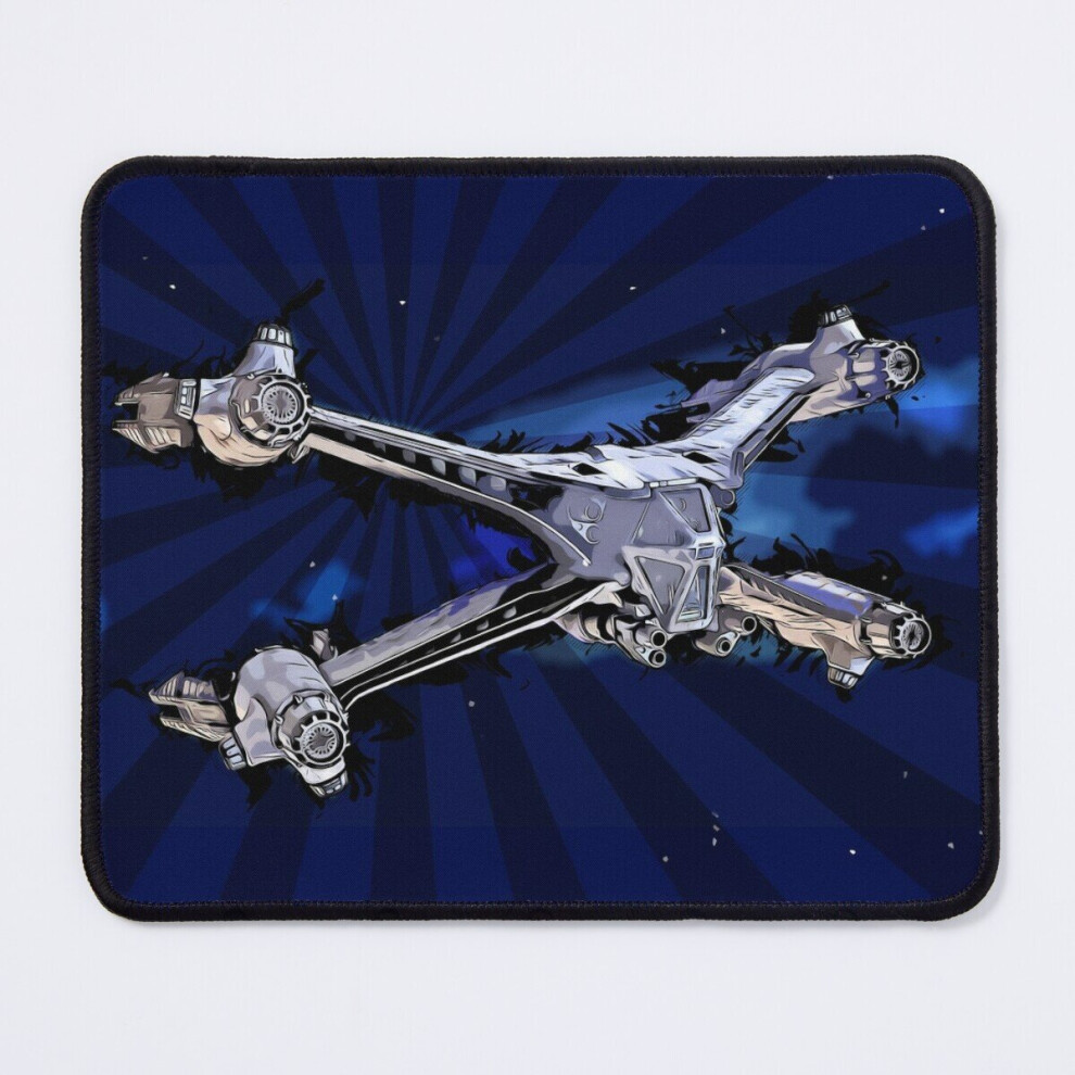 Mouse Pad Babylon 5 Starfury (Big Version) 11.8 X 9.8 Inch Computer Mat Gaming Office Mousepad 7802738122763