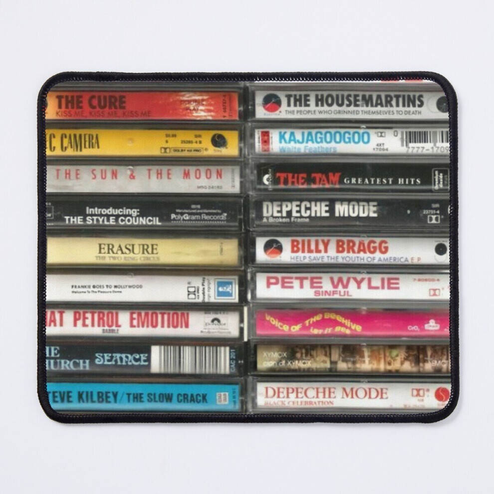 Mouse Pad 1980S Tapes 11.8 X 9.8 Inch Computer Mat Gaming Office Mousepad 7802738139679