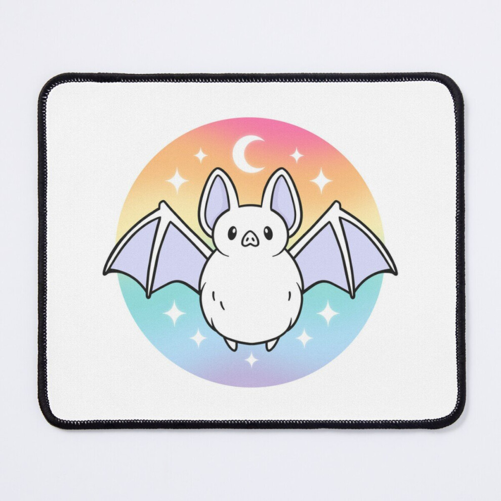 Mouse Pad Rainbow Pride Bat Nikury 11.8 X 9.8 Inch Computer Mat Gaming Office Mousepad 7802738139204