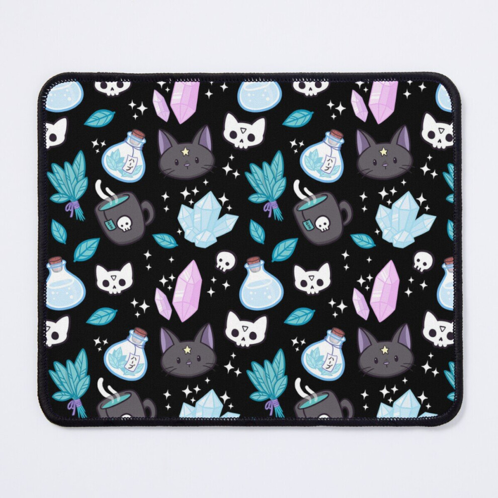 Mouse Pad Herb Witch Nikury 11.8 X 9.8 Inch Computer Mat Gaming Office Mousepad Black 7802738117790