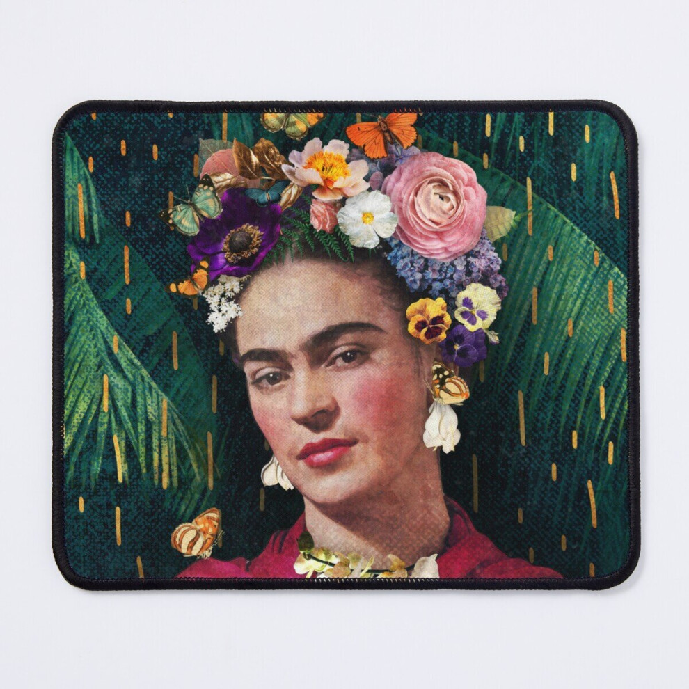 Mouse Pad Frida Kahlo :: World Women's Day 11.8 X 9.8 Inch Computer Mat Gaming Office Mousepad 7802738127836