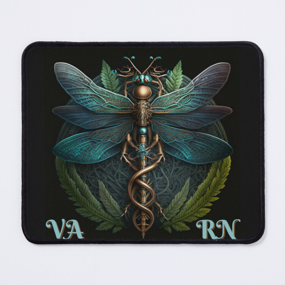 Mouse Pad Va Rn Dragonfly Caduceus 11.8 X 9.8 Inch Computer Mat Gaming Office Mousepad 7802738190106