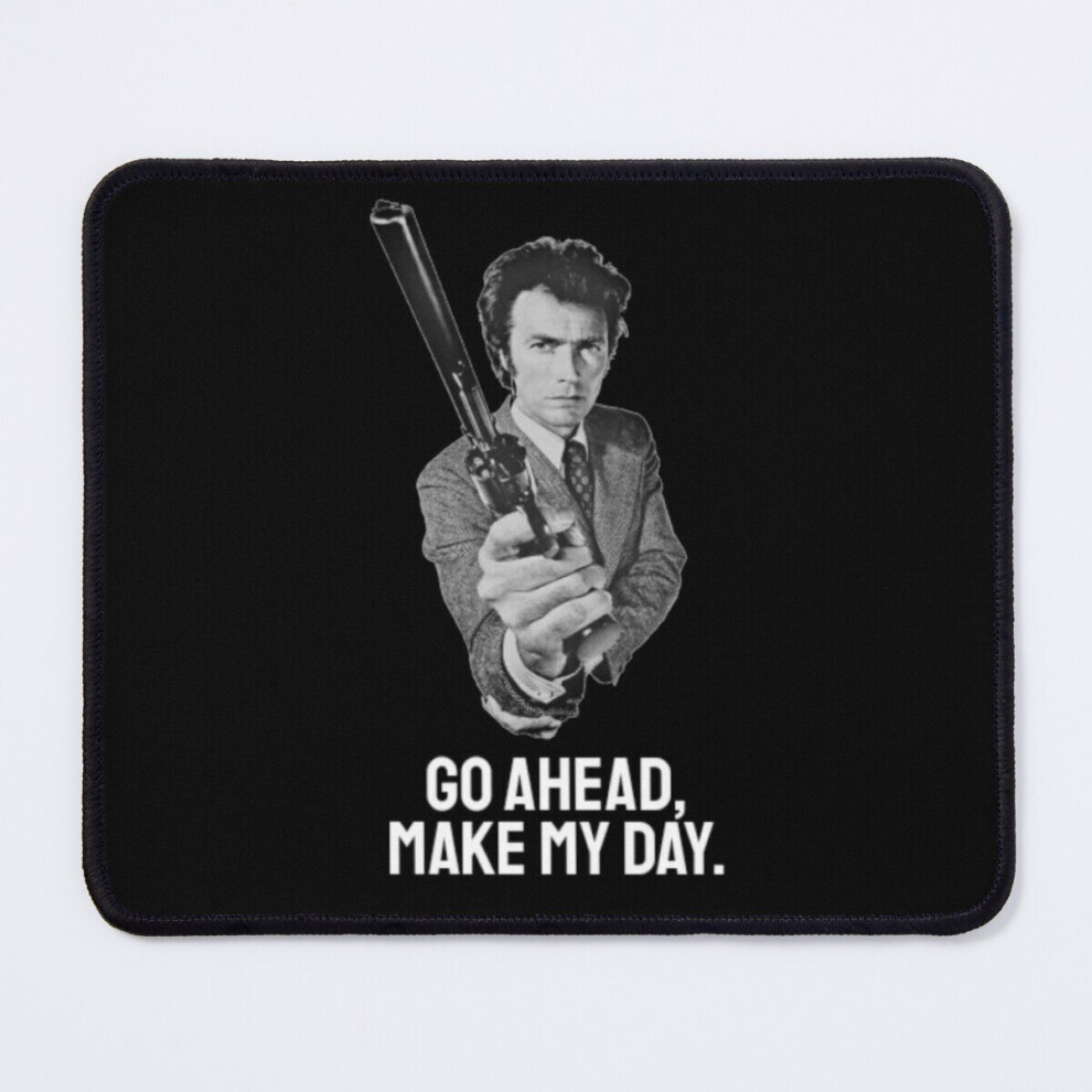Mouse Pad Dirty Harry - Go Ahead, Make My Day 11.8 X 9.8 Inch Computer Mat Gaming Office Mousepad 7802738162844
