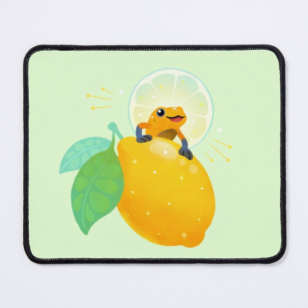 Mouse Pad Poison Lemon Sherbet 1 11.8 X 9.8 Inch Computer Mat Gaming Office Mousepad Golden 7802738135282