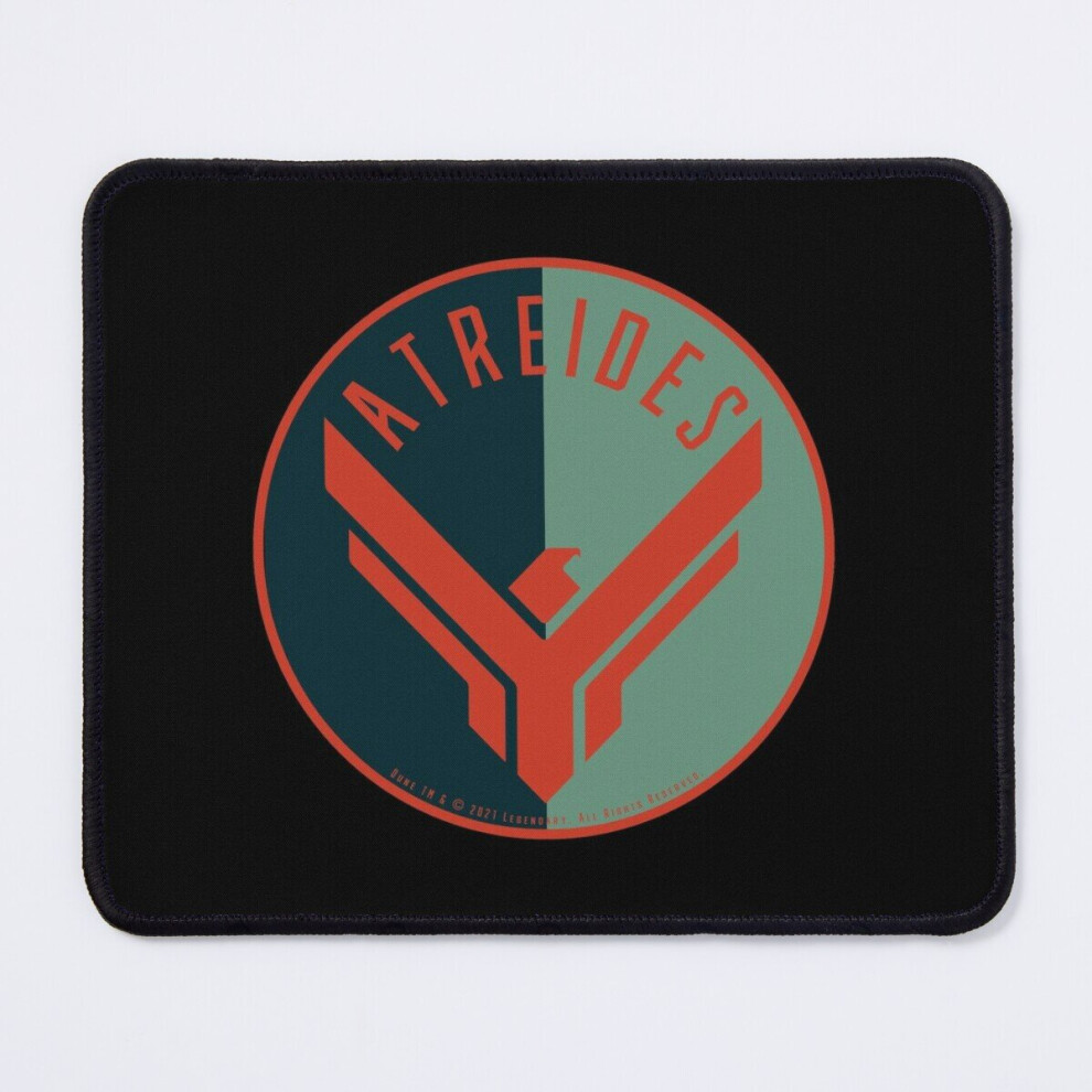 Mouse Pad Dune - House Atreides Round (Classic) - 11.8 X 9.8 Inch Computer Mat Gaming Office Mousepad 7802738146158