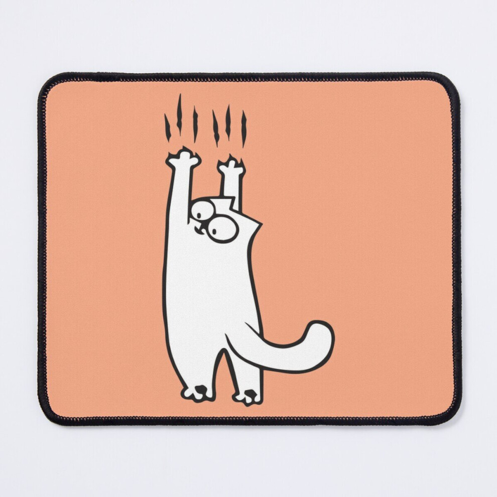 Mouse Pad Naughty Simons Cat Funny Simons Cat Scratch Cute, For Men Fashion, For Women, Cat 11.8 X 9.8 Inch Computer Mat Gaming Office Mousepad 7802738171532