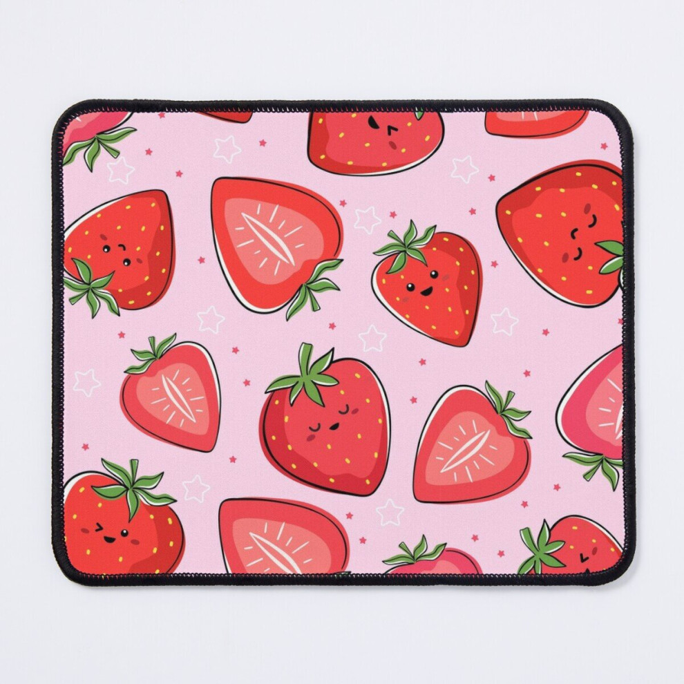 Mouse Pad Strawberry 11.8 X 9.8 Inch Computer Mat Gaming Office Mousepad 7802738112344