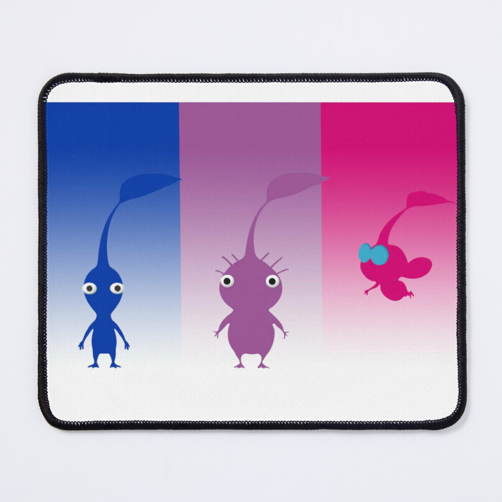 Mouse Pad Pridemin - Bisexual Flag 11.8 X 9.8 Inch Computer Mat Gaming Office Mousepad 7802738183856