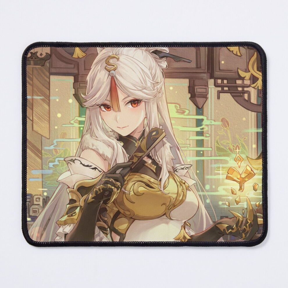 Mouse Pad Ningguang Genshin Impact 11.8 X 9.8 Inch Computer Mat Gaming Office Mousepad 7802738173208