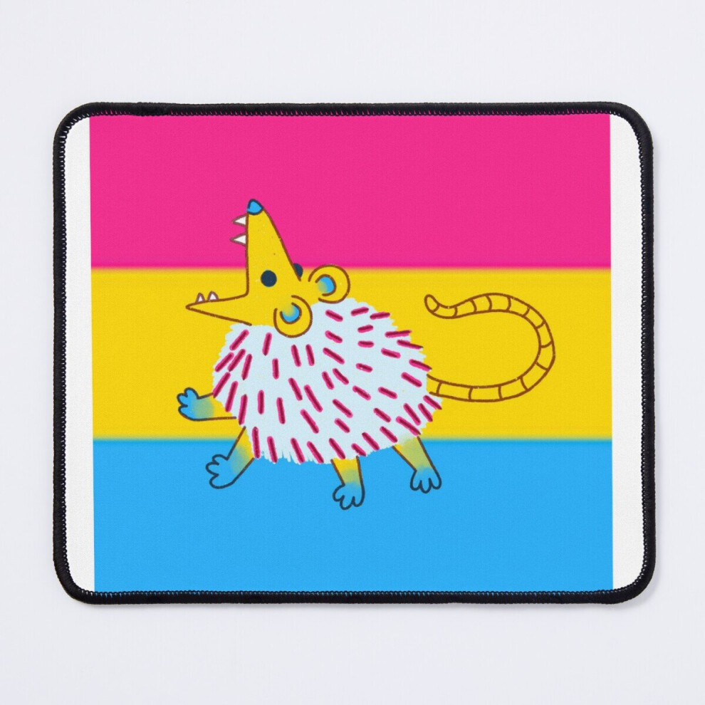 Mouse Pad Pansexual Possum 11.8 X 9.8 Inch Computer Mat Gaming Office Mousepad 7802738160345