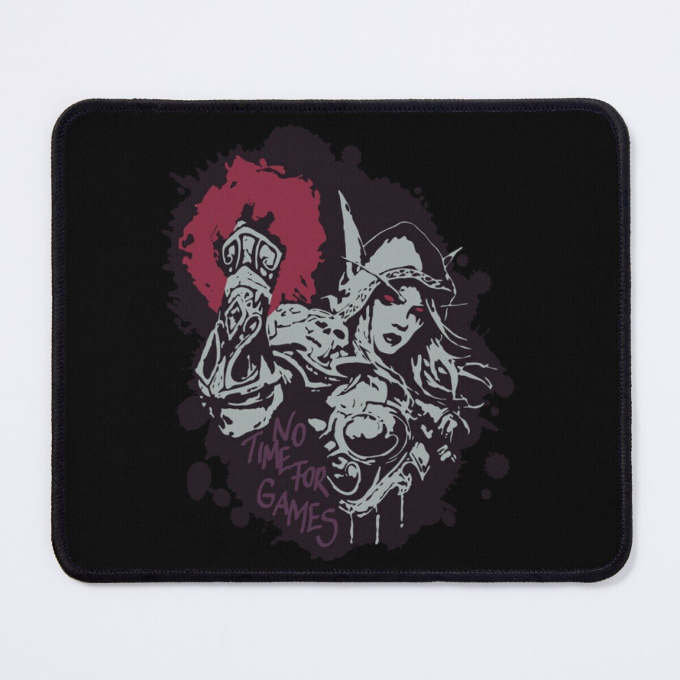 Mouse Pad Sylvanas Has No Time For Games 11.8 X 9.8 Inch Computer Mat Gaming Office Mousepad 7802738182446