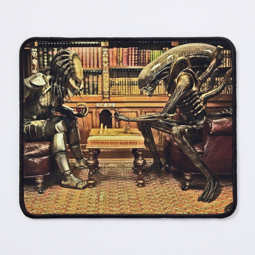Bearlad Mouse Pad Predator Versus Alien Game Ii Active 11.8 X 9.8 Inch Computer Mat Gaming Office Mousepad
