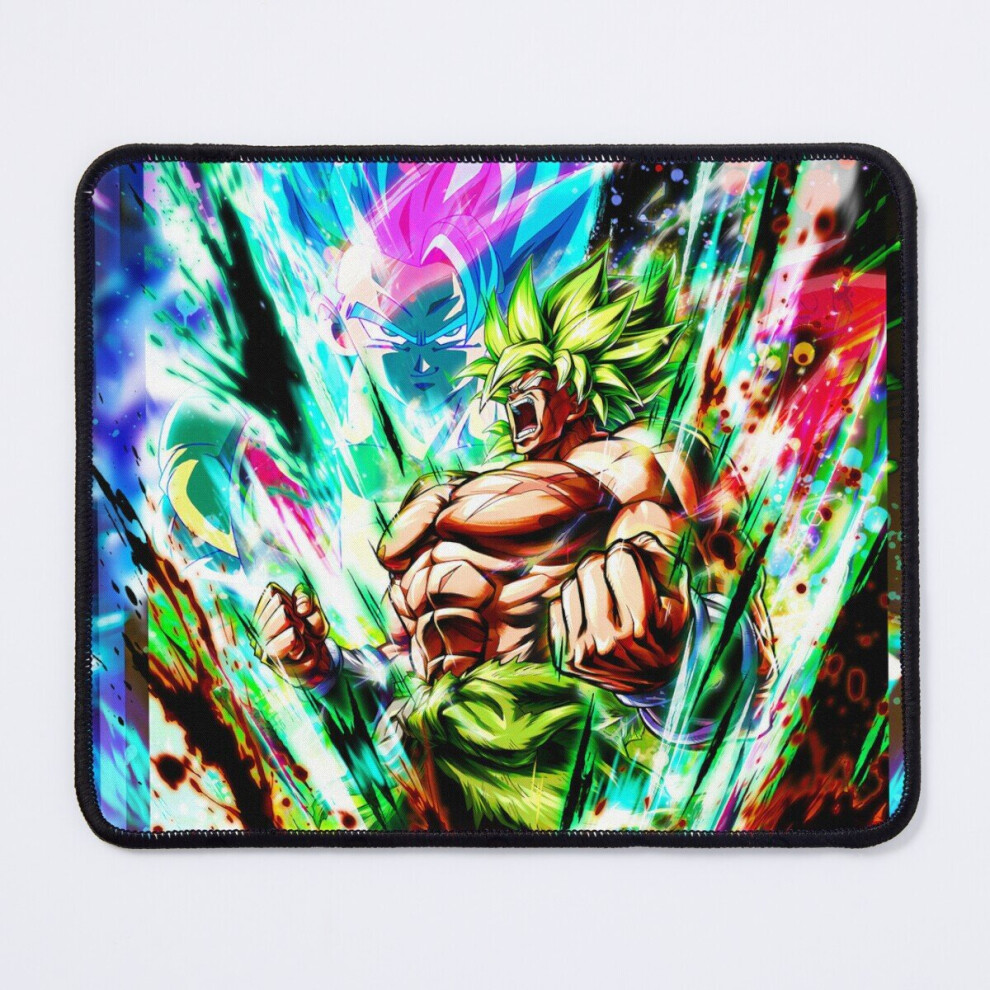 Mouse Pad Full Power Super Saiyan Broly 11.8 X 9.8 Inch Computer Mat Gaming Office Mousepad 7802738117912