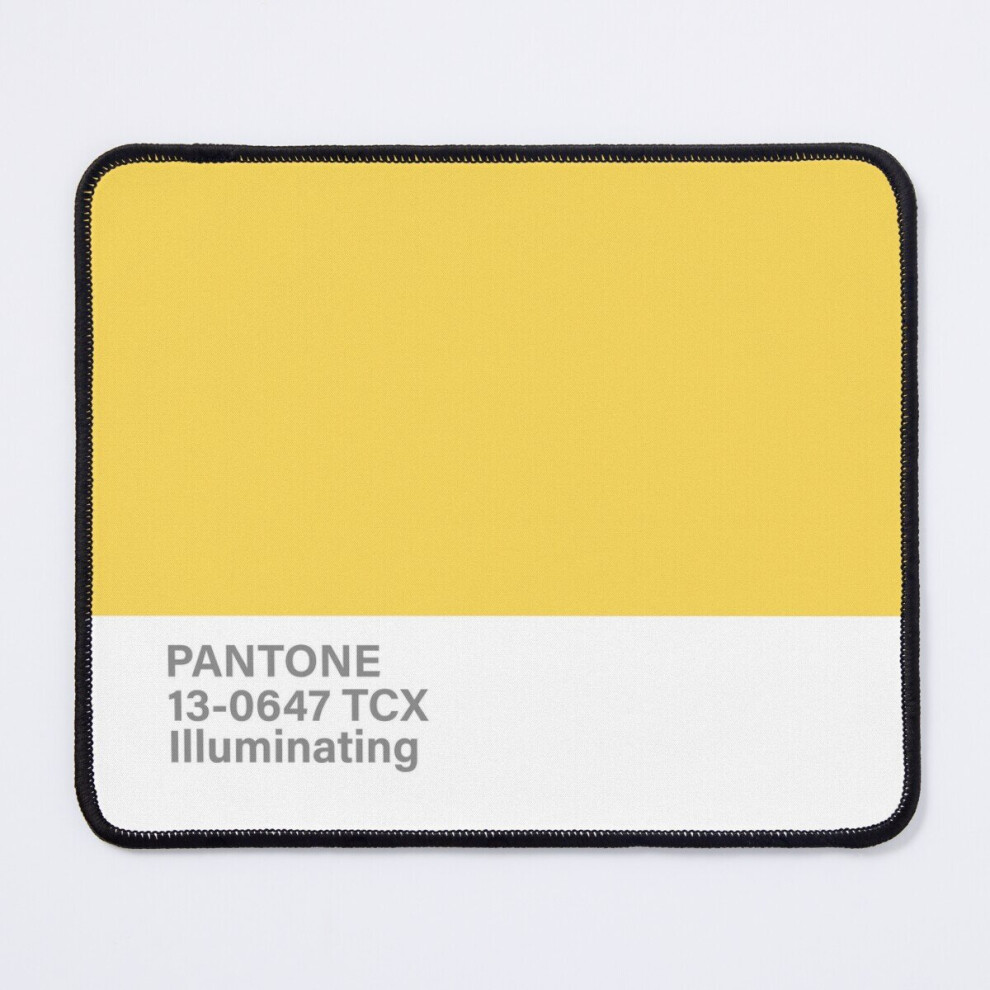 Mouse Pad Pantone 13-0647 Tcx Illuminating 11.8 X 9.8 Inch Computer Mat Gaming Office Mousepad 7802738180534