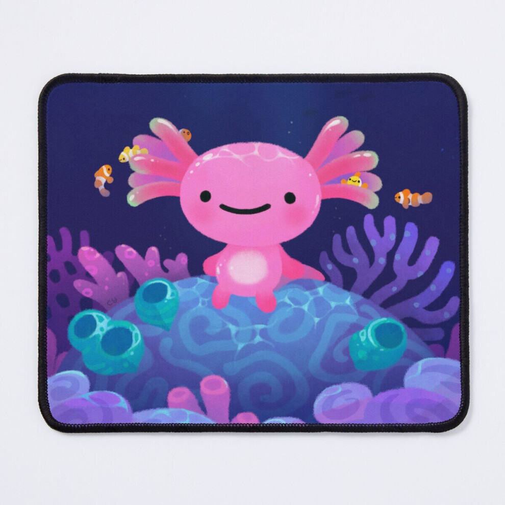 Mouse Pad Axolotl 11.8 X 9.8 Inch Computer Mat Gaming Office Mousepad Coral 7802738156997