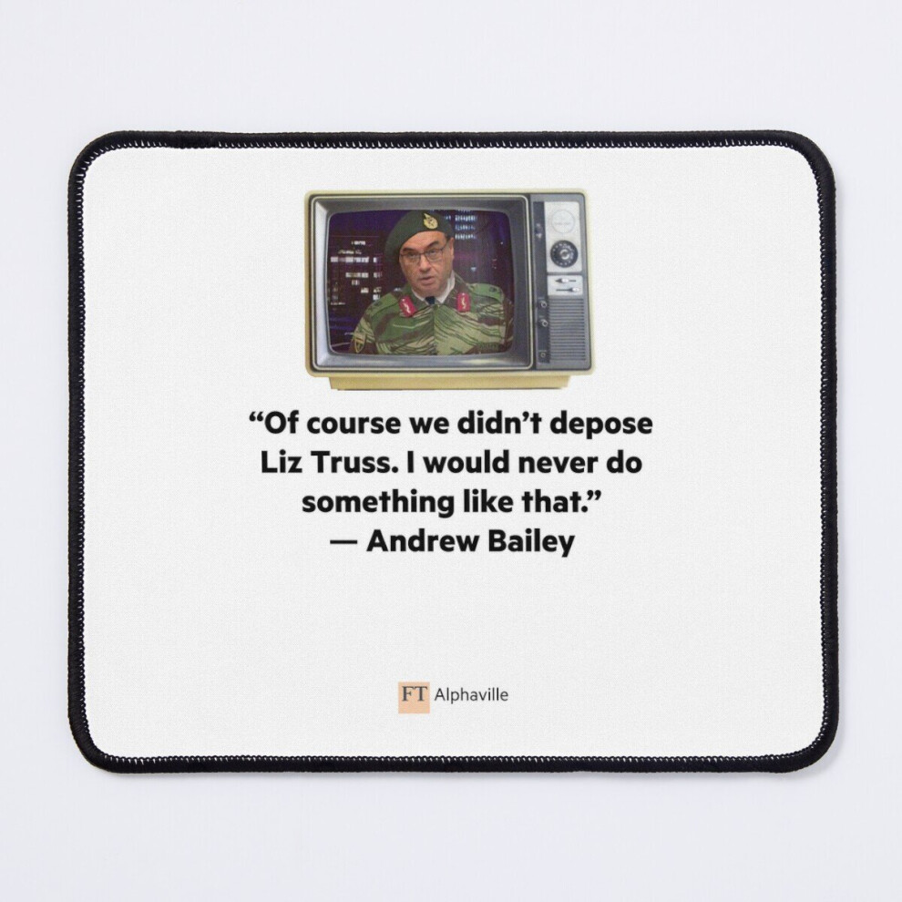 Mouse Pad Andrew Bailey Coup 11.8 X 9.8 Inch Computer Mat Gaming Office Mousepad 7802738108422
