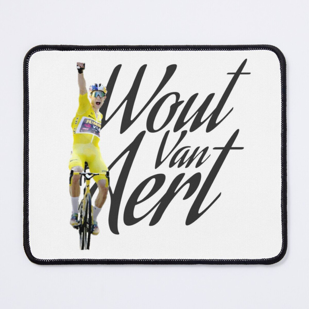 Mouse Pad Wout Van Aert Tour De France Maillot Jaune 11.8 X 9.8 Inch Computer Mat Gaming Office Mousepad 7802738130386