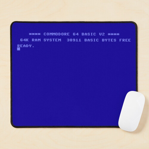 Mouse Pad Commodore 64, Screen 11.8 x 9.8 inch Computer Mat Gaming Office Mousepad 1