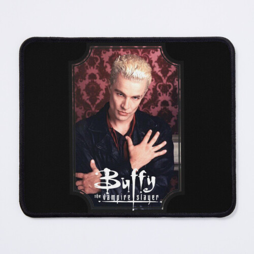 Mouse Pad BUFFY - SPIKE 11.8 x 9.8 inch Computer Mat Gaming Office Mousepad