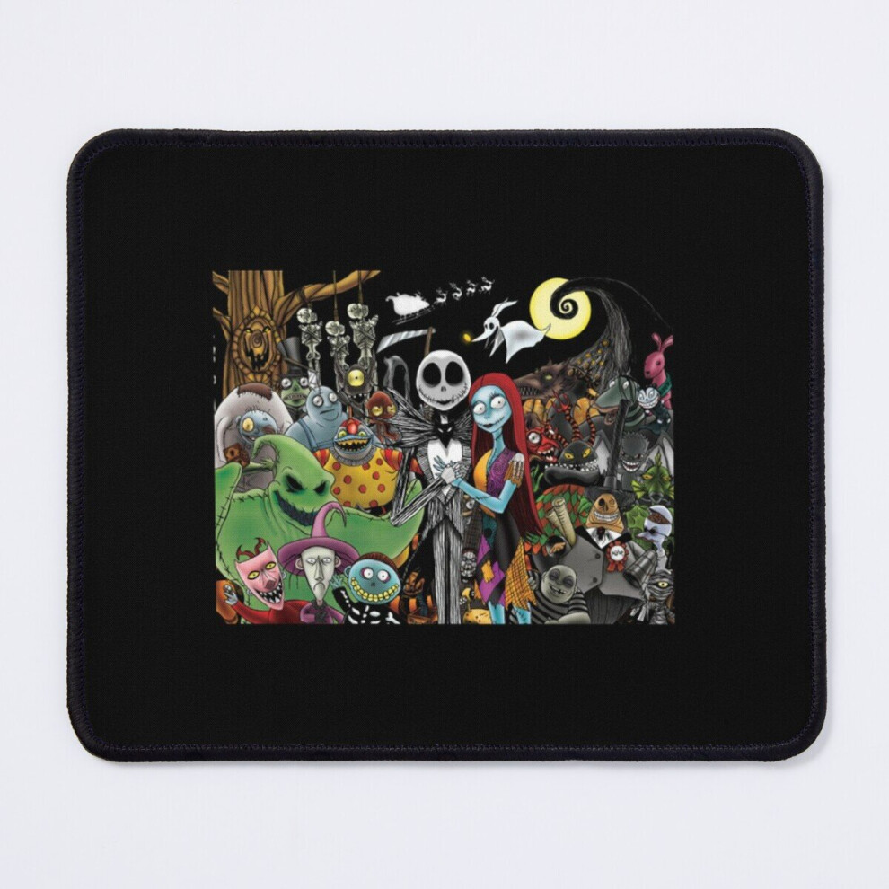 Mouse Pad Nightmare Before Christmas Nightmare Before Christmas 11.8 X 9.8 Inch Computer Mat Gaming Office Mousepad 7802738132441