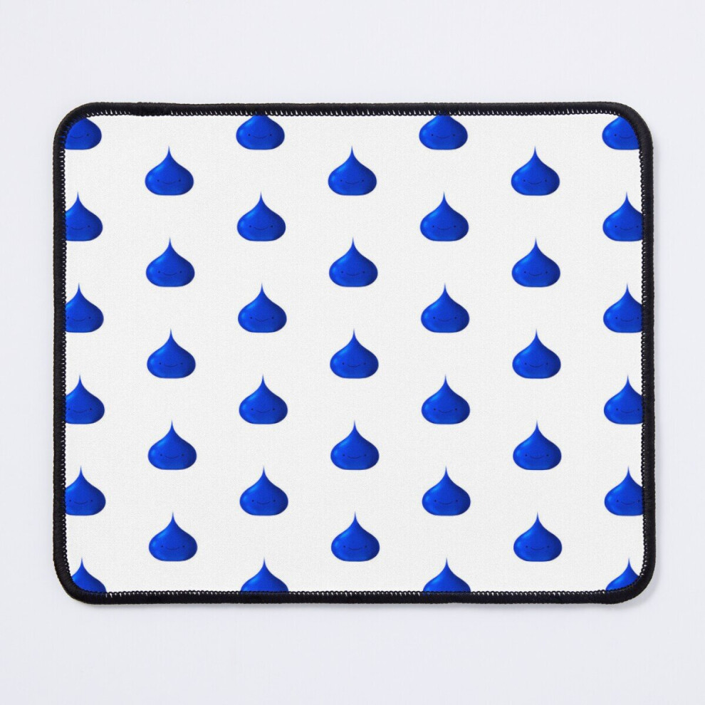 Mouse Pad Dragon Quest Meets Ditto Inspired Slime Transparent 11.8 X 9.8 Inch Computer Mat Gaming Office Mousepad Blue 7802738162448