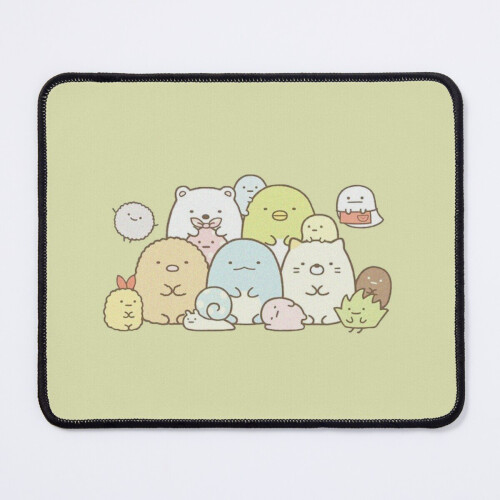 Mouse Pad Sumikko Gurashi 11.8 x 9.8 inch Computer Mat Gaming Office Mousepad