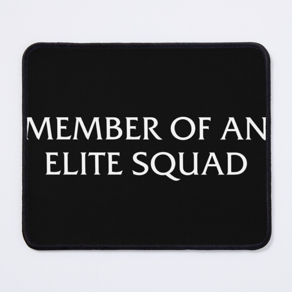 Mouse Pad Member Of An Elite Squad Law Order: Svu 11.8 X 9.8 Inch Computer Mat Gaming Office Mousepad 7802738198768