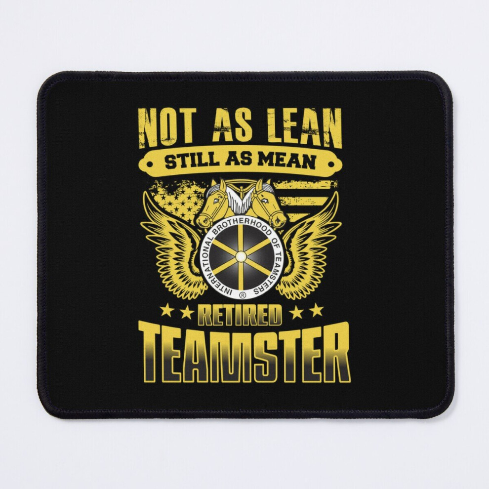 Mouse Pad Retired Teamster, Not As Lean Still As Mean Truck Driver Retirement 2022 11.8 X 9.8 Inch Computer Mat Gaming Office Mousepad 7802738164893