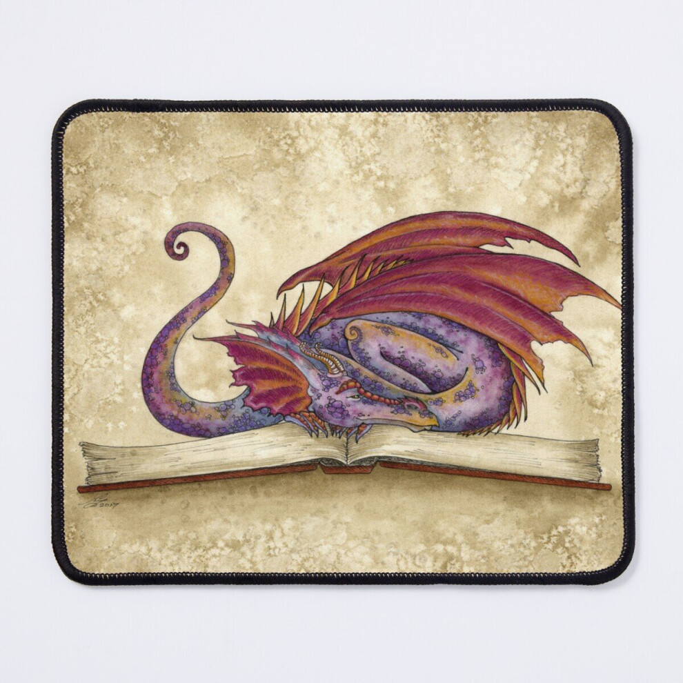 Bearlad Mouse Pad Bookwyrm 11.8 X 9.8 Inch Computer Mat Gaming Office Mousepad
