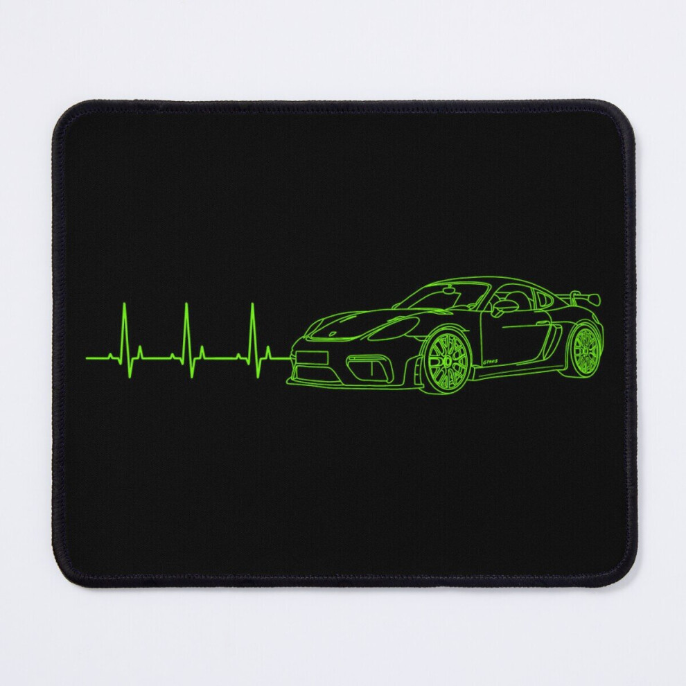 Mouse Pad Gt4 Rs Heartbeat Passion Digital Art Car Design! 11.8 X 9.8 Inch Computer Mat Gaming Office Mousepad 7802738165487