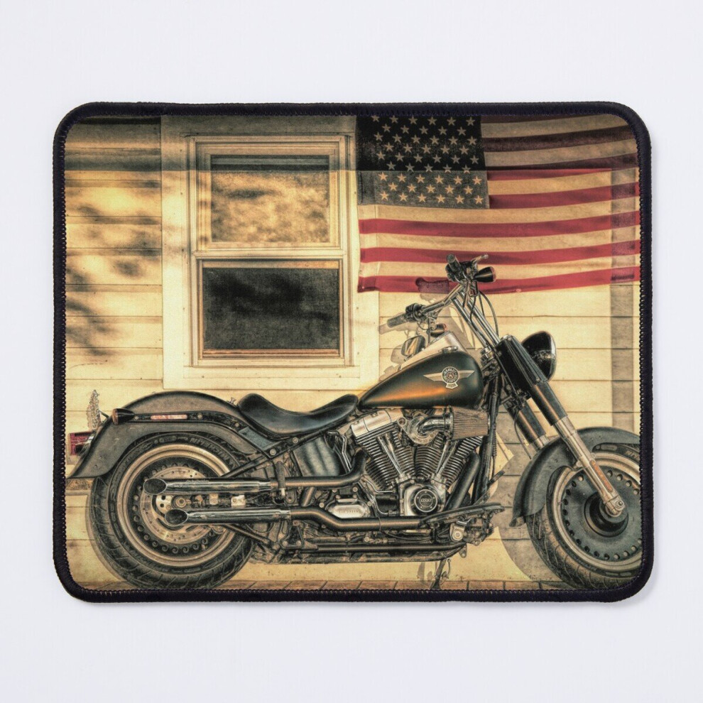 Mouse Pad Harley Davidson Fat Boy 11.8 X 9.8 Inch Computer Mat Gaming Office Mousepad 7802738122787