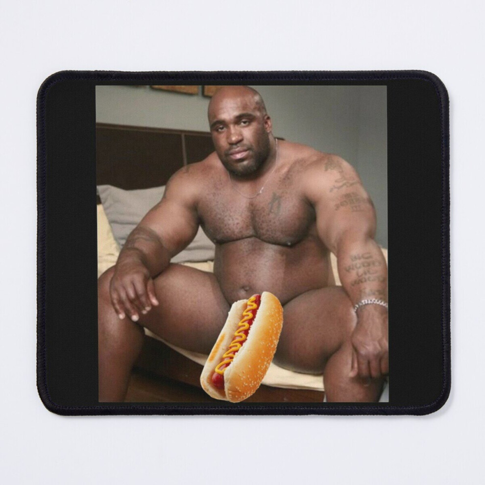 Mouse Pad Big Dick Guy Meme Barry Wood 11.8 X 9.8 Inch Computer Mat Gaming Office Mousepad Black 7802738119961