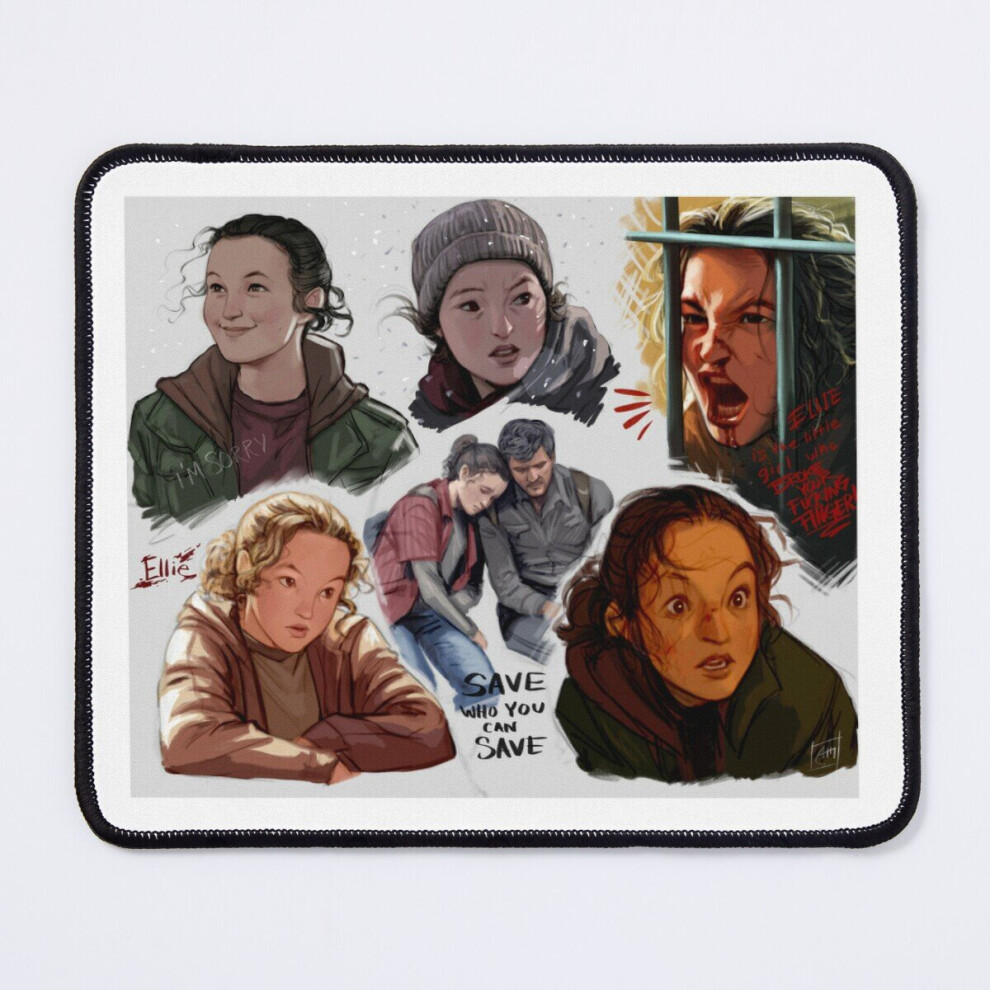 Mouse Pad Bellie Collage 11.8 X 9.8 Inch Computer Mat Gaming Office Mousepad 7802738180053