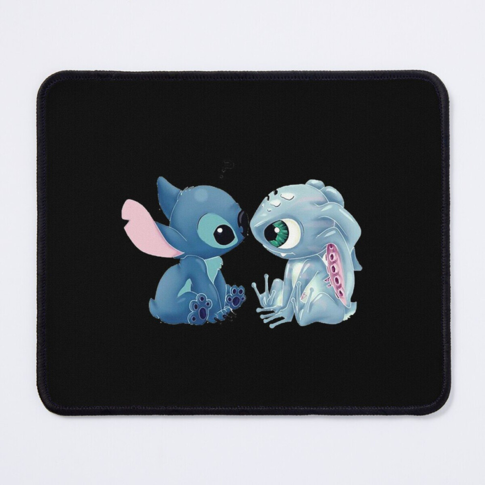 Mouse Pad Fizz And Stitch What's Up 11.8 X 9.8 Inch Computer Mat Gaming Office Mousepad 7802738182378