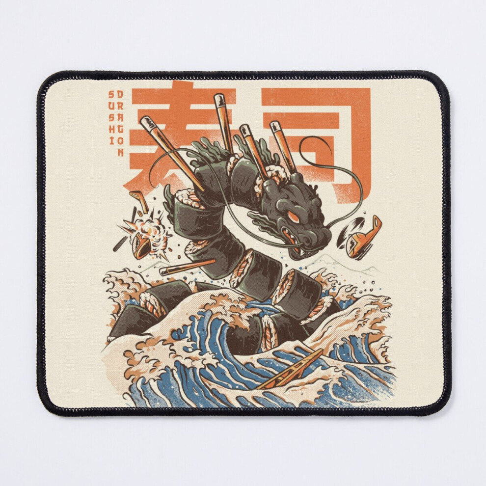 Mouse Pad Great Sushi Dragon 11.8 X 9.8 Inch Computer Mat Gaming Office Mousepad 7802738109184