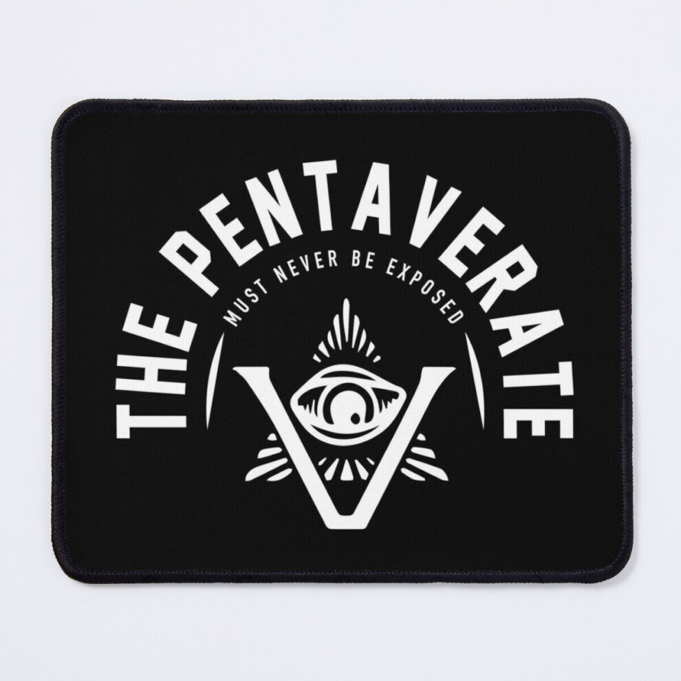 Mouse Pad The Pentaverate - Must Never Be Exposed 11.8 X 9.8 Inch Computer Mat Gaming Office Mousepad 7802738157628